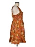 DR2 100% Rayon Paisley Orange Casual Dress Size M (estimated) - photo 4