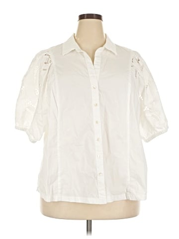 Nic + Zoe Short Sleeve Blouse (view 1)