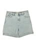 OAT Blue Denim Shorts Size 8 - photo 1