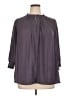 Daniel Rainn Gray 3/4 Sleeve Blouse Size 1X - photo 1
