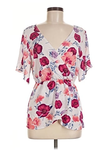 Promises Promises Short Sleeve Blouse (view 1)
