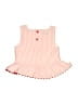 Mud Pie Pink Sleeveless Top Size 9-12 mo - photo 2