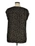 Daniel Rainn 100% Polyester Black Short Sleeve Blouse Size XL - photo 2