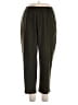 Maggie Barnes Solid Green Casual Pants Size 18 (petite) - photo 1