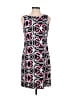 I.N. Studio Graphic Black Cocktail Dress Size 6 - photo 1