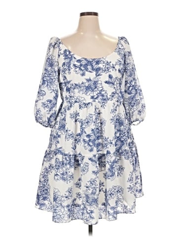 City Chic Casual Dress (view 1)