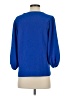 Vince Camuto Blue 3/4 Sleeve Blouse Size S - photo 2