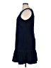 J.Crew 100% Polyester Solid Blue Casual Dress Size 14 - photo 5