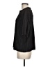 Only 100% Polyester Black Brown Short Sleeve Blouse Size M - photo 5