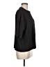 Only 100% Polyester Black Brown Short Sleeve Blouse Size M - photo 4
