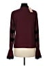Rachel Parcell 100% Polyester Burgundy Long Sleeve Blouse Size M - photo 2