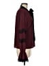Rachel Parcell 100% Polyester Burgundy Long Sleeve Blouse Size M - photo 4
