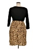 Torrid Animal Print Brown Casual Dress Size 1X Plus (1) - photo 2