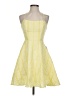 City Studio 100% Polyester Stripes Yellow Cocktail Dress Size 3 - photo 1