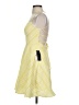 City Studio 100% Polyester Stripes Yellow Cocktail Dress Size 3 - photo 5