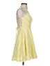 City Studio 100% Polyester Stripes Yellow Cocktail Dress Size 3 - photo 4