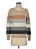 Liz Claiborne Stripes Tan Pullover Sweater Size S - photo 1