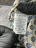 Cals 100% Polyester Polka Dots Tan 3/4 Sleeve Blouse Size L - photo 8