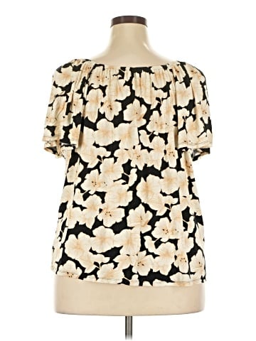 Lane Bryant Short Sleeve Blouse (view 2)