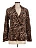 Gibson Animal Print Brown Blazer Size M - photo 1