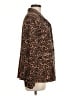 Gibson Animal Print Brown Blazer Size M - photo 4