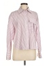 Parker 100% Cotton Stripes Pink Long Sleeve Button-Down Shirt Size M - photo 1
