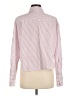 Parker 100% Cotton Stripes Pink Long Sleeve Button-Down Shirt Size M - photo 2