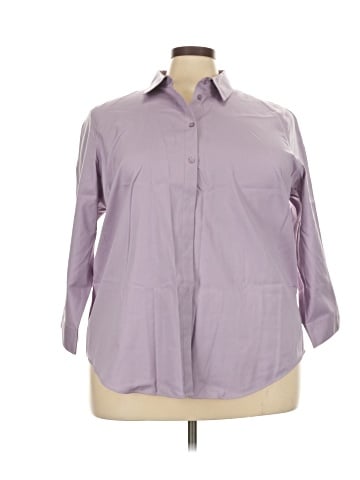 Coldwater Creek 3/4 Sleeve Button-Down Shirt (view 1)