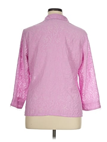 Jh Collectibles 3/4 Sleeve Button-Down Shirt (view 2)