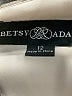 Betsy & Adam Metallic Silver Cocktail Dress Size 12 - photo 7