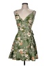Speechless Floral Green Cocktail Dress Size 6 - photo 1