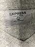 Express 100% Lambswool Gray Wool Pullover Sweater Size L - photo 7