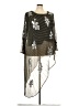 Roaman's 100% Polyester Silver Cocktail Dress Size 26w - photo 1