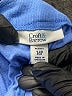 Croft & Barrow Chevron-herringbone Blue Skort Size 14 Petite - photo 3