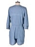 Susina 100% Cotton Solid Blue Romper Size S - photo 2