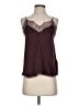 IRO 100% Silk Solid Burgundy Sleeveless Blouse Size EU (FR) 34 / US 2 - photo 1