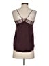 IRO 100% Silk Solid Burgundy Sleeveless Blouse Size EU (FR) 34 / US 2 - photo 2