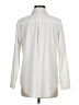 Athleta Solid Ivory Long Sleeve Button-Down Shirt Size M - photo 2