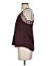 IRO 100% Silk Solid Burgundy Sleeveless Blouse Size EU (FR) 34 / US 2 - photo 5