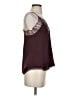 IRO 100% Silk Solid Burgundy Sleeveless Blouse Size EU (FR) 34 / US 2 - photo 4