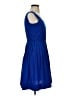 Calvin Klein Solid Blue Casual Dress Size 4 - photo 4
