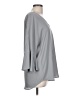 Chaus 100% Polyester Gray 3/4 Sleeve Blouse Size L - photo 4