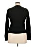 August Silk Black Turtleneck Sweater Size XL - photo 2