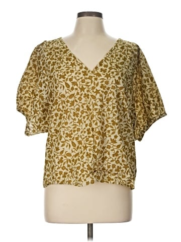 Madewell Short Sleeve Blouse (view 1)