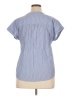 Apt. 9 Blue Short Sleeve Blouse Size XL Petite - photo 2