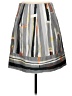 Spanner Graphic Gray Casual Skirt Size 6 - photo 2