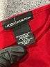 Moda International Solid Burgundy Cocktail Dress Size L - photo 4
