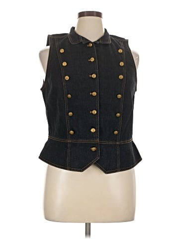 Lauren Jeans Co. Denim Vest (view 1)