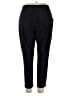 Apana Solid Black Casual Pants Size XL - photo 2
