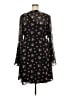 Torrid 100% Polyester Floral Black Casual Dress Size 3X Plus (3) - photo 2